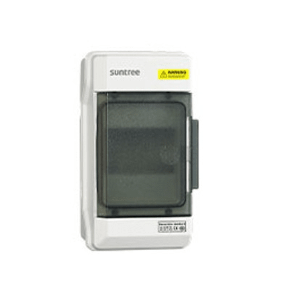 Gabinete Plástico para Exterior IP65 para Riel Din 4 Espacios.