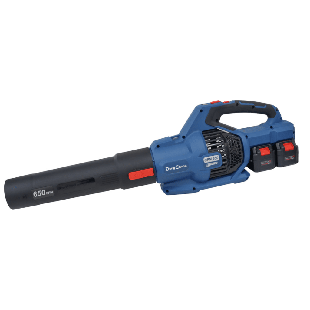 Sopladora Inalámbrica de 20V+20V, Incluye 2 baterías de 20V/6.0Ah, Cargado doble y 3 Boquillas.