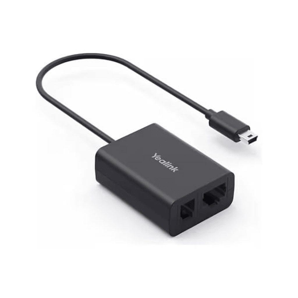 Adaptador EHS Para Diademas Inalámbricas DECT de Yealink Compatible con diversas marcas de Telefonos IP