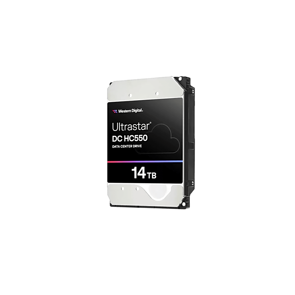 Disco Duro para Centro de Datos Ultrastar DC HC550 / 14TB / 7200 RPM / SATA 6Gb/s/ HelioSeal® 6ta Generación / EAMR y Triple Stage Actuator / 2.5M Horas MTBF / 5 Años de Garantía