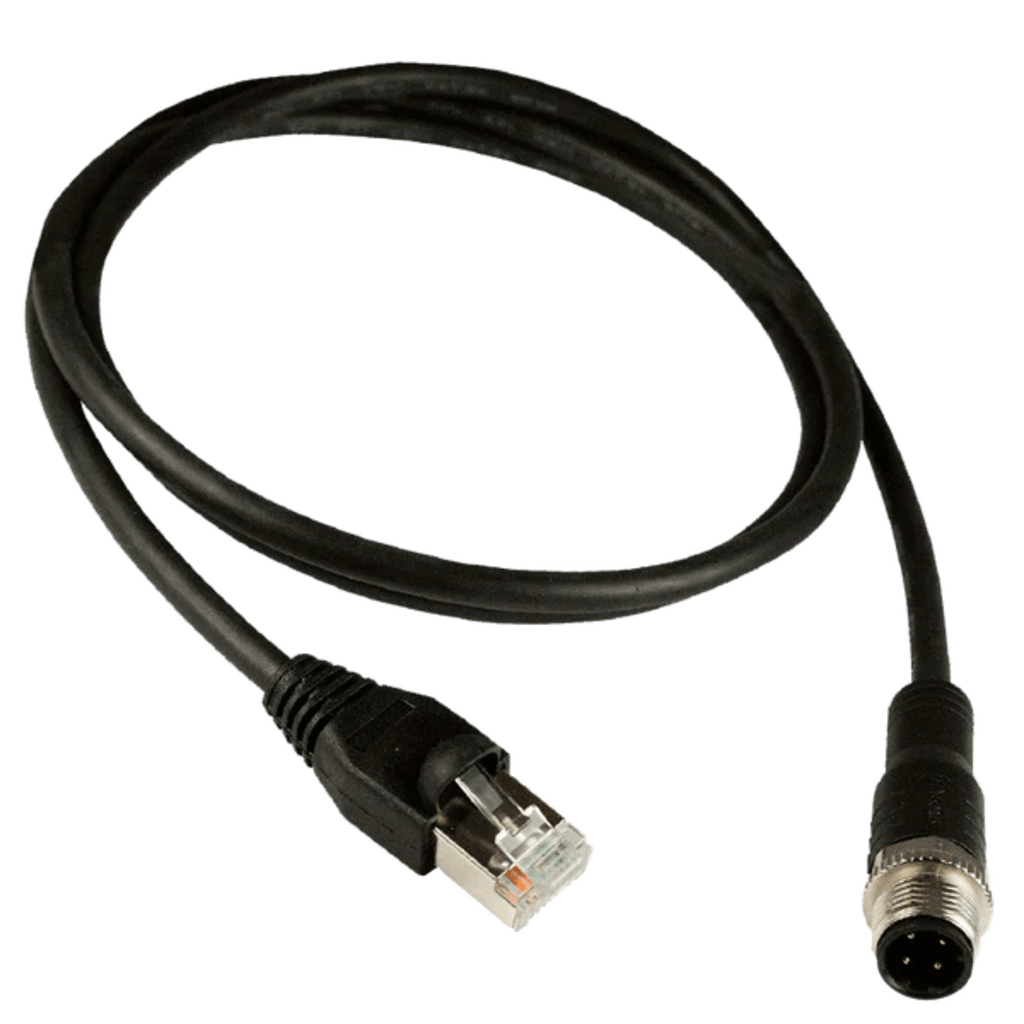 Cable Ethernet M12 Macho a RJ45 de 4 pines con Codificación D (10 metros)