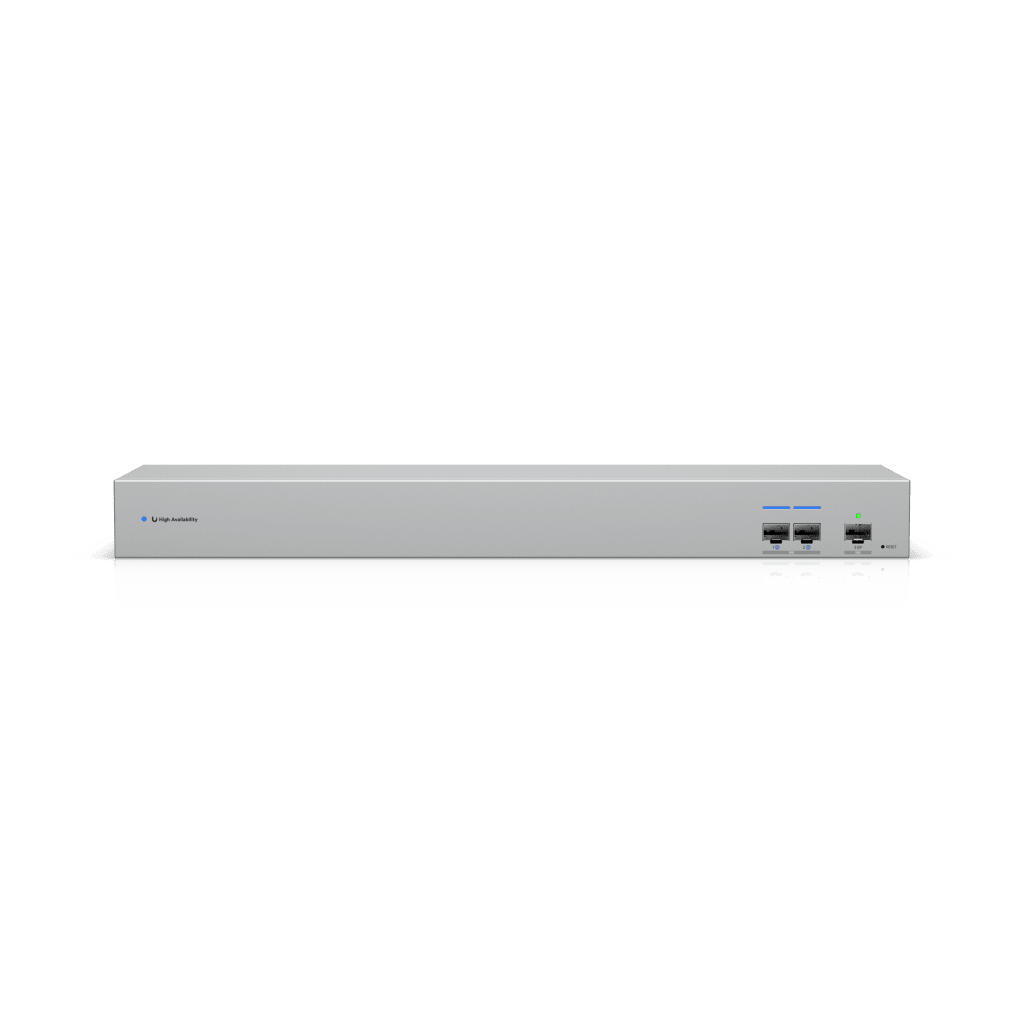 UniFi USW-WAN – Switch WAN Capa 2 con Uplinks SFP+ 10G, Puerto RJ45 GbE y Alimentación CA Redundante para Alta Disponibilidad con UniFi Gateways en Modo Shadow (Rack 1U)