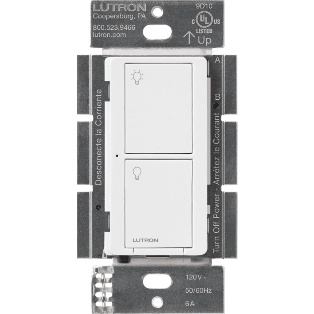 (Caseta Wireless) Interruptor Inteligente On/Off, requiere cable neutro. 6A, /120V