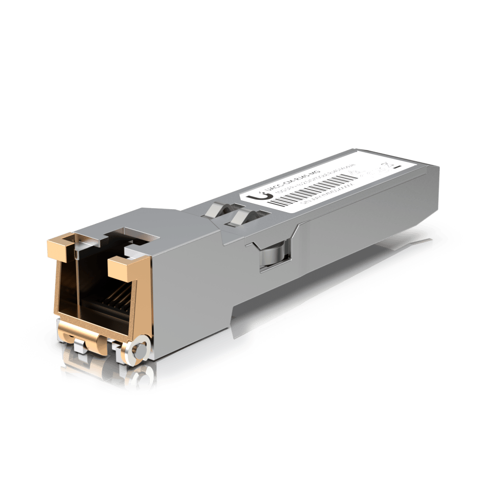 UFiber Tranceptor convertidor de SFP+ a RJ45, velocidades 10/5/2.5/1G