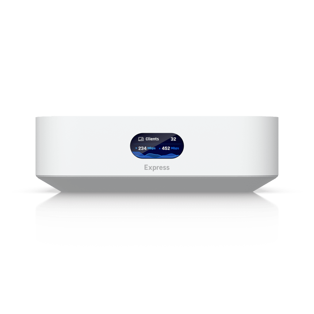 UniFi Express UX Cloud Gateway Compacto con WiFi 6, Ejecuta UniFi Network, Alimenta una Red Completa o Funciona como Punto de Acceso