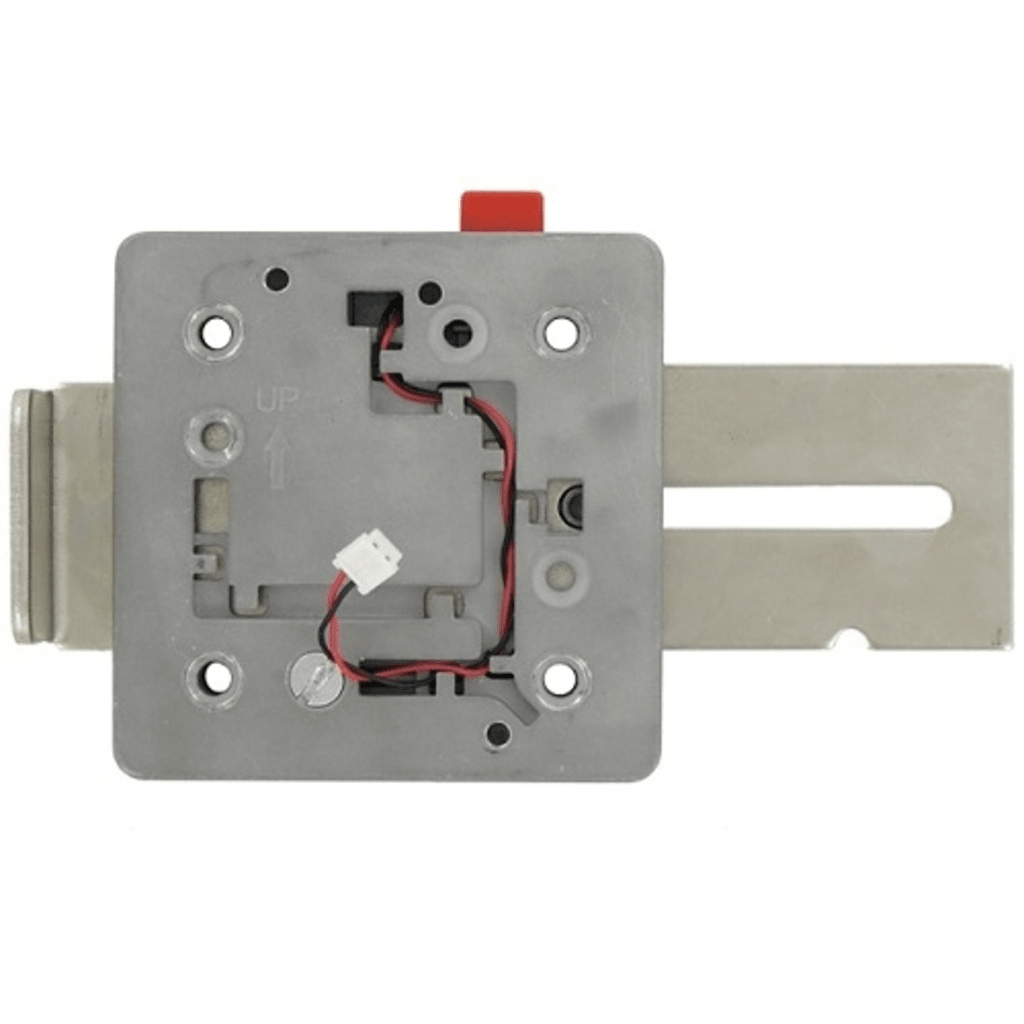 Kit de Protección para Ojo de Cerradura SC112 / Compatible con Detectores de Vibración Sísmica SC Series / Placa Base y Cubierta de Acero / Instalación en Puertas de Bóvedas y Cajas Fuertes / Incluye Plano de Perforaci&o