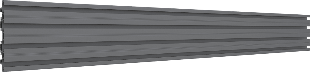RIEL DE MONTAJE PARA SOPORTE DE VIDEOWALL LED DE 125CM  FABRICADO EN ALUMINIO