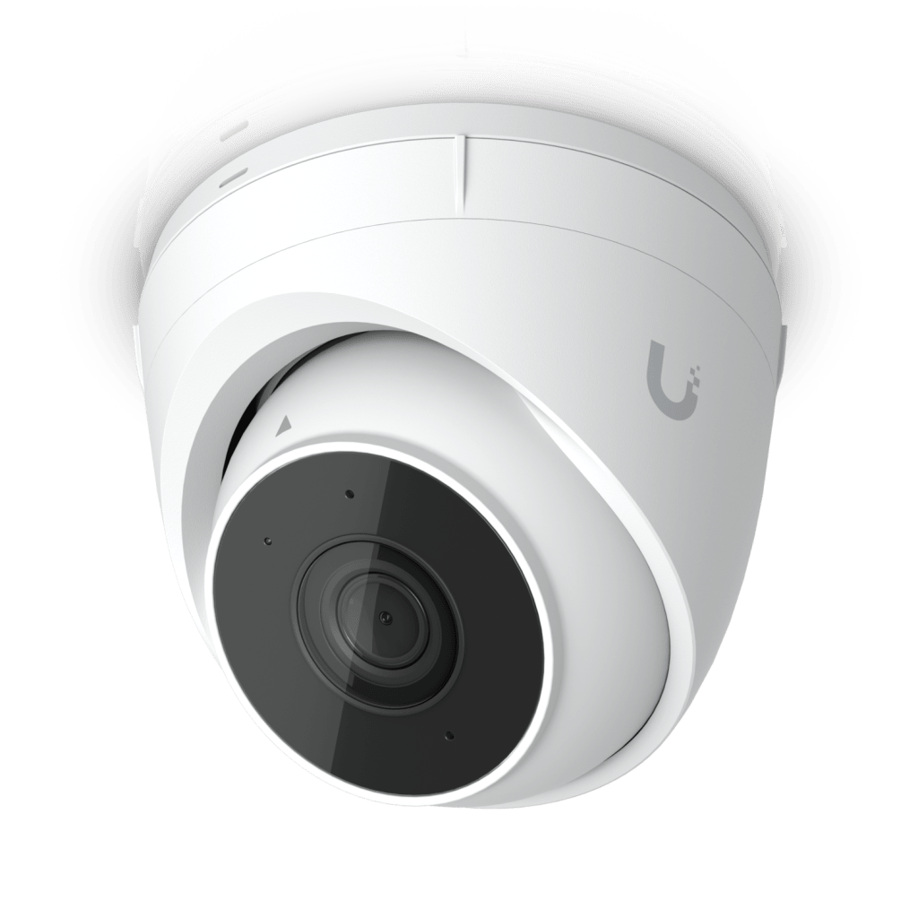 Cámara UniFi Protect G5 Turret Ultra, compacta, para exterior / 2K (4 MPX) / ángulo 102.4° / visión nocturna hasta 30mts/ detección de eventos / micrófono, POE+