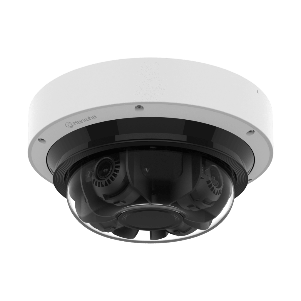 Camara Multi sensor 8MP x 4 CH con Inteligencia Artificial / Lente Motorizado de 3.3 a 5.7mm / WDR 120dB / Protección IP66 / IK10 / NEMA4X