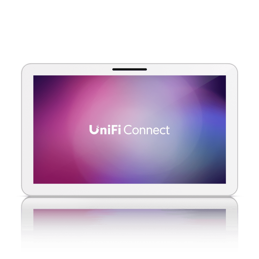 UniFi Connect UC-Display – Pantalla Interactiva de 21.5” FHD para Digital Signage Centralizado, con Multi-Touch Capacitivo, PoE++, Procesador Octa-Core ARM Cortex-A53 de 2.2 GHz y Montaje VESA