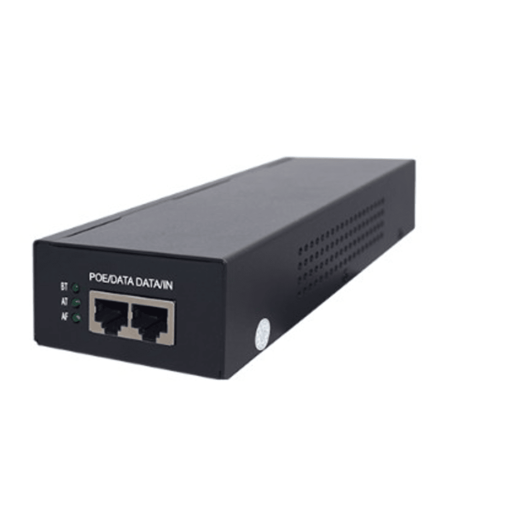 INYECTOR POE 802.3BT 90W 2.5GBPS COMPATIBLE AF/AT/BT MONTABLE PARED