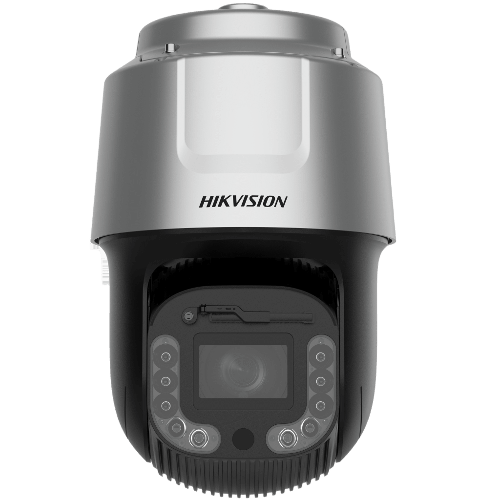 Domo PTZ IP 4 Megapixel  / 48X Zoom / 500 mts IR / AutoSeguimiento 3.0 / WDR 140 dB / OIS / Deep Learning / Exterior IP67 / Rapid Focus / Hi-PoE / Wiper / MicroSD
