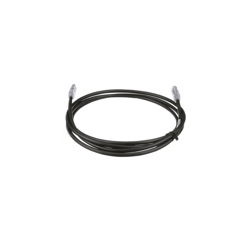 Cable de Parcheo UTP, Cat6A, 24 AWG, CM, Color Negro, 15.24 Metros (50 Pies)