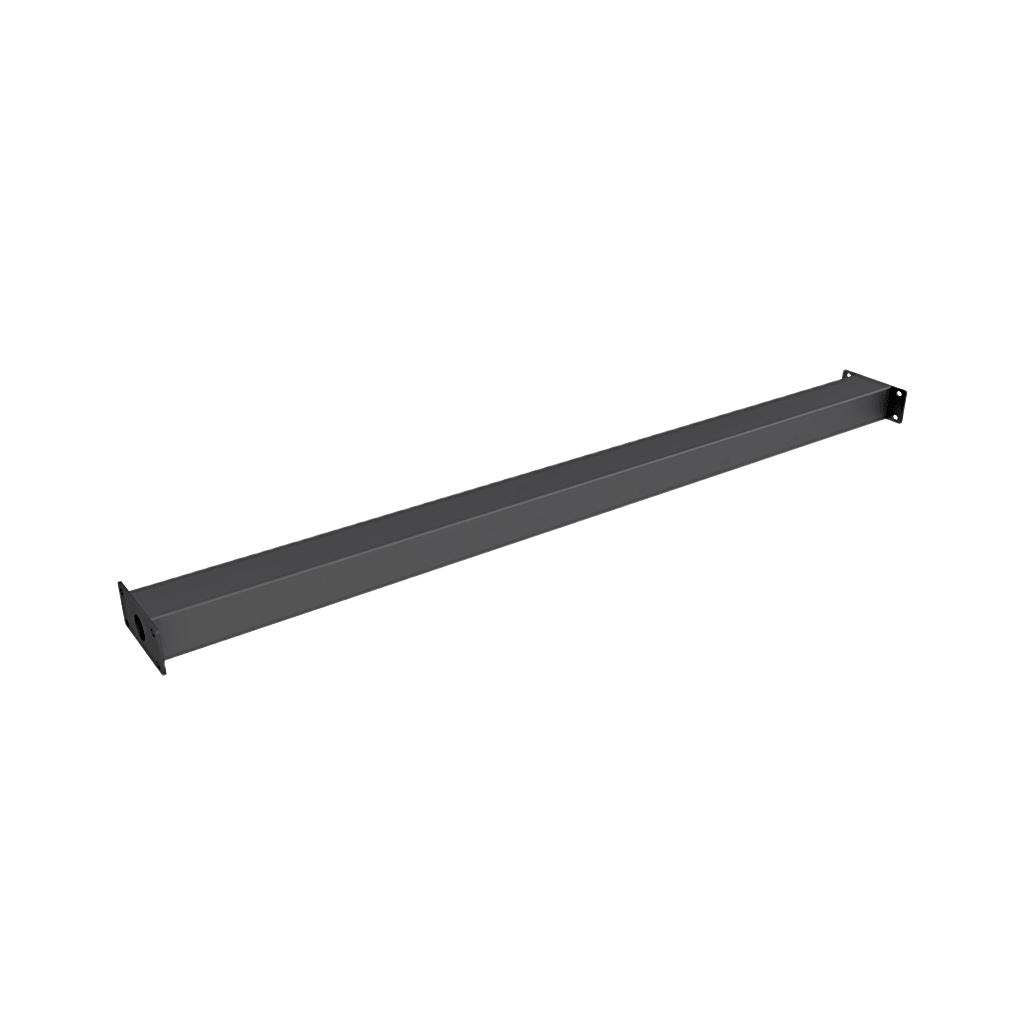 Accesorio _ Perfil Rectangular para Interconexión de Patas de Videowall LED | Longitud 1200 mm | Ancho 56 mm | Incluye Tornillos M8 x 10 mm y Llave Allen de 5 mm