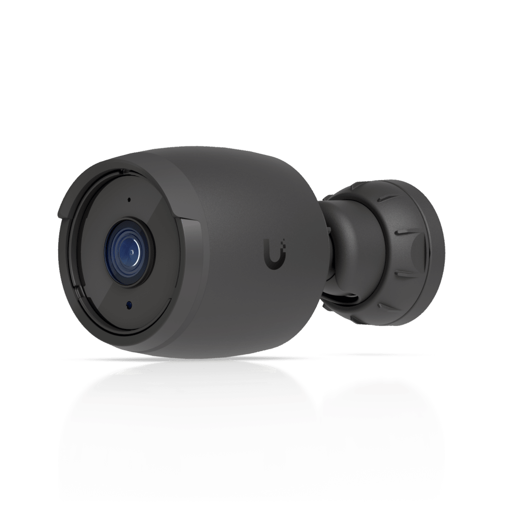 Cámara UniFi Protect G6 Bullet, PoE, 1.8" 4K, AI Multi-TOPS, Visión Nocturna IR 30m, Protección IP66, Reconocimiento Facial y Placa, Montaje en Pared, Techo y Poste