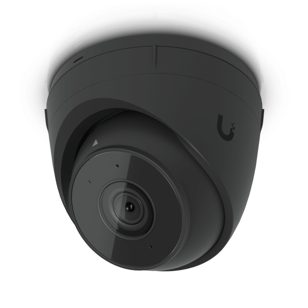Cámara UniFi Protect G5 Turret Ultra Color Negro, compacta, para exterior / 2K (4 MPX) / ángulo 102.4° / visión nocturna hasta 30mts/ detección de eventos / micrófono, POE+