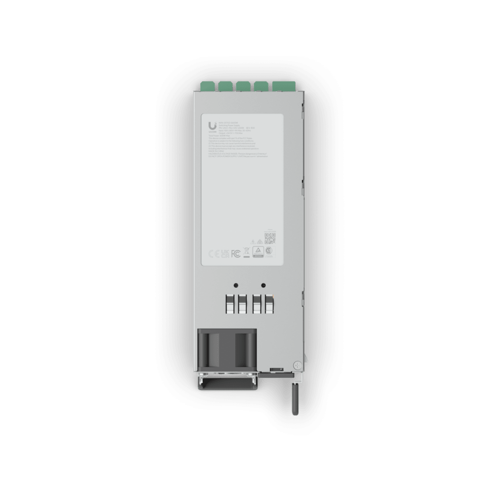 UniFi Enterprise Fuente de Alimentación / 600W / 54.5V a 11A / Acero SGCC / NDAA Compliant / Compatibilidad con switch ECS-48-PoE, ECS-24-PoE