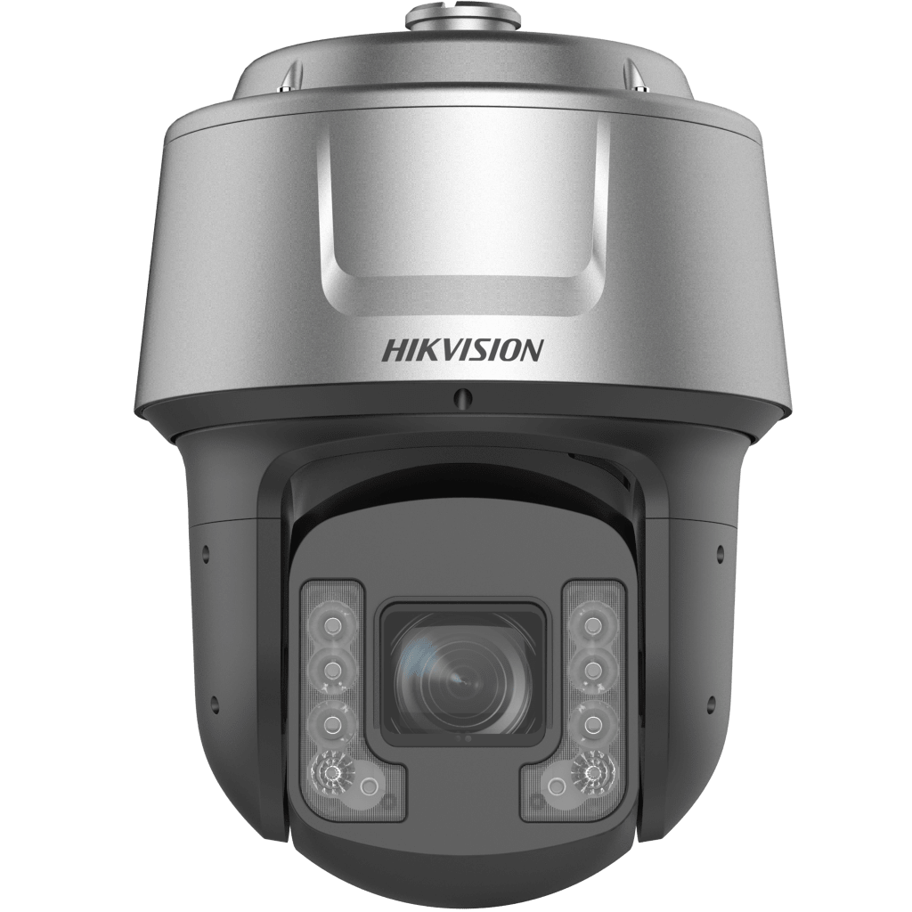 Domo PTZ IP 4 Megapixel  / 45X Zoom / 300 mts IR / AutoSeguimiento / WDR 120 dB / EIS / Deep Learning / Exterior IP66 / Rapid Focus / Hi-PoE  / Micro SD