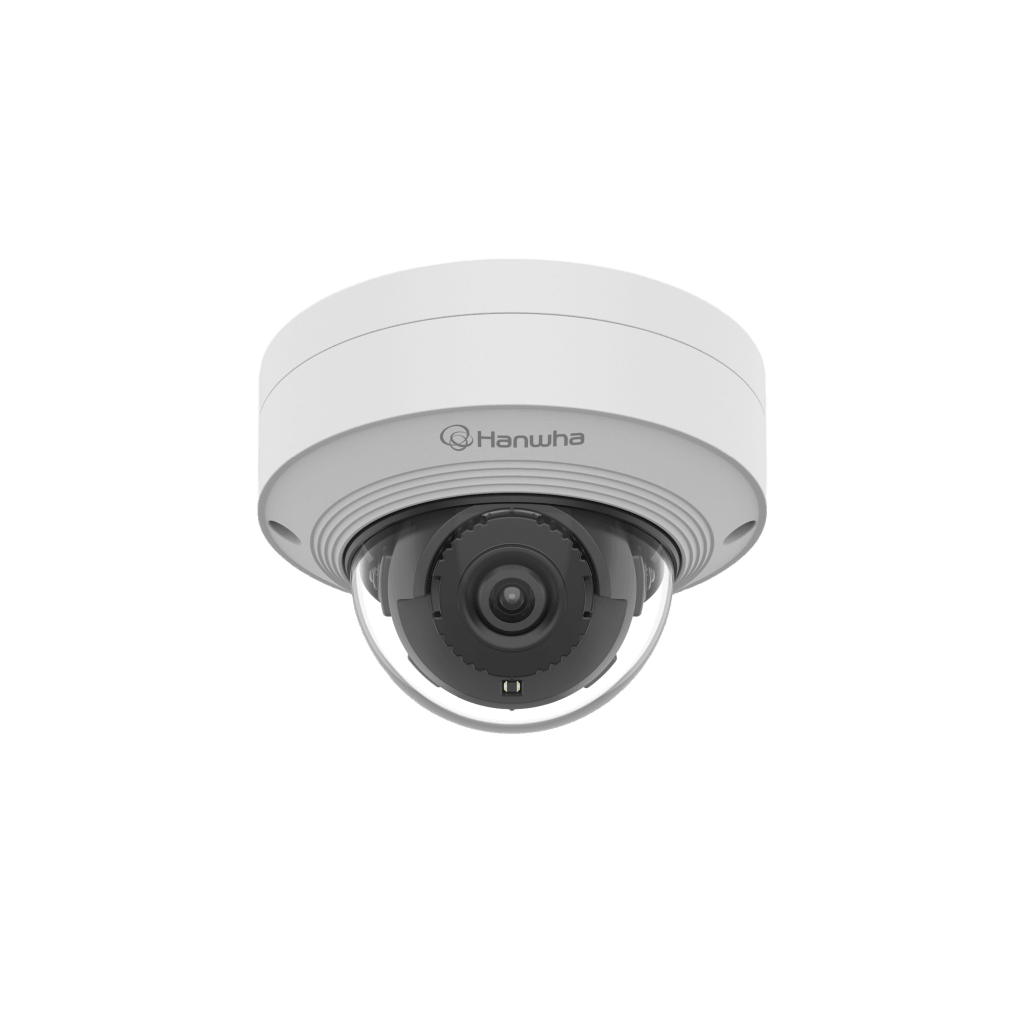 Cámara IP tipo Domo con IA 5MP / FPS Máximo 30fps / Color 0.05Lux / Lente Fija 2.4mm / H.265 / Día y Noche / WDR 120dB / IP66 / IK10 / NEMA4X / NDAA