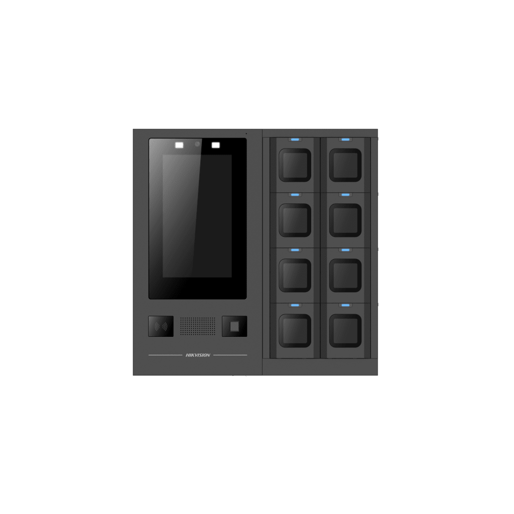 Estación de Descarga para Cámaras Bodycam HIKVISION / Pantalla Touch 13.3" / Conector Tipo C / Incluye 1 HDD de 2 TB (Soporta 4 HDD de 8 TB)