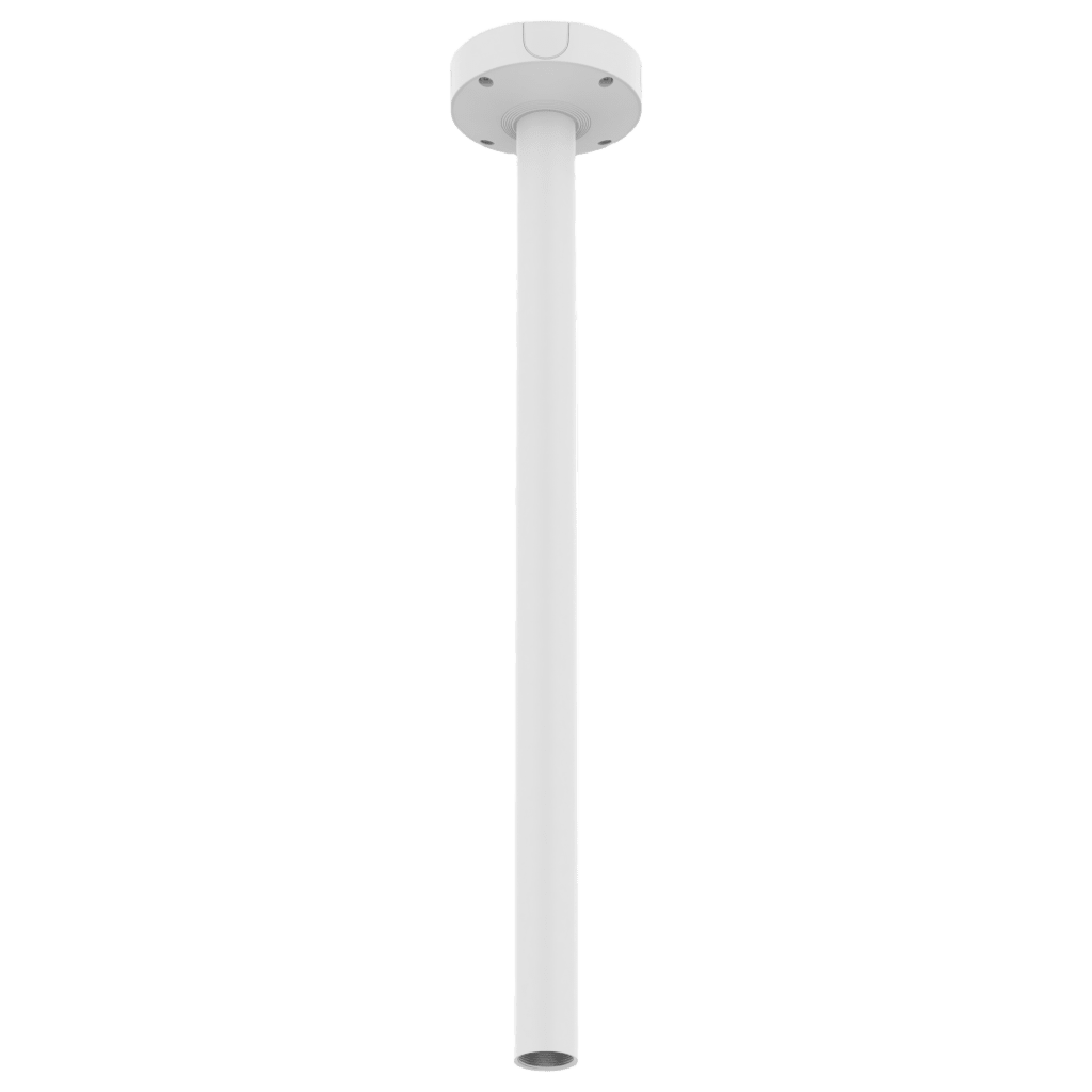 Montaje en Techo SBP-900CMW / Peso 2.7 kg / Aluminio / Blanco / Tornillo de Montaje TR30 / Orificio Pasacables 19.1 mm / Compatible con Adaptadores y Extensiones