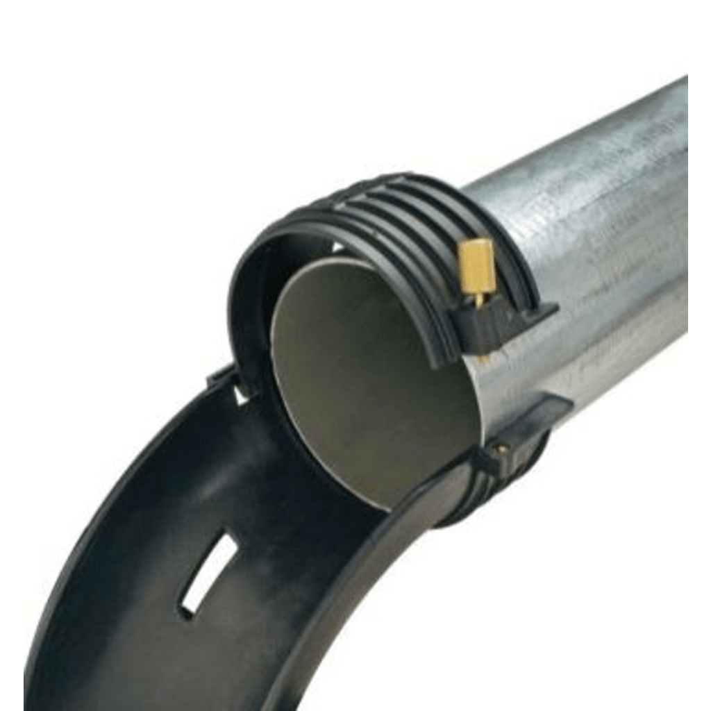 Conducto tipo cascada Tak-Ty™, 4 in, negro