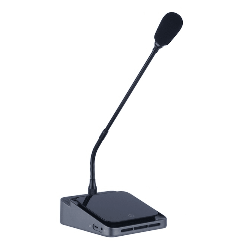 Micrófono Mano Inalámbrico | Rango Frecuencia 470-510MHz, 540-590MHz, 640-690MHz, 807-830MHz | Potencia Salida ≥10dBm | Autonomía >10 Horas | Mute Automático por Caída | Display OLED | 7 Niveles Potencia Aju