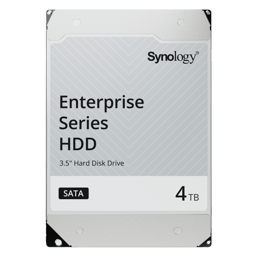 Disco Duro SATA de 3,5" Serie Plus / Capacidad 4TB / Interfaz SATA 6 GB/s / Tecnología CMR / MTBF de 1,2 Millón de Horas / Carga de Trabajo de 180 TB/año / Compatible con Synology DSM