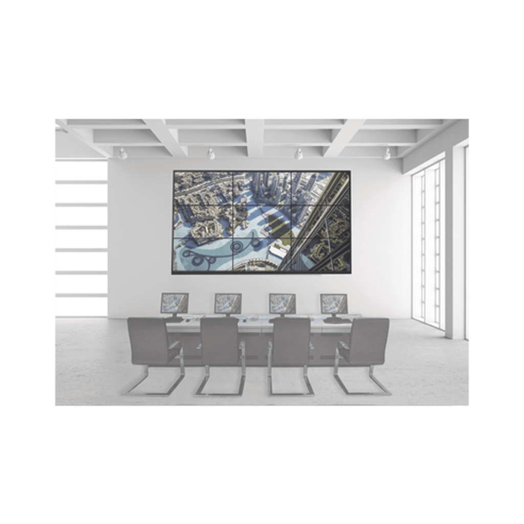 Kit Videowall 3X3 / Incluye 9 Pantallas de 55" / Decoder / Bases de Pared / Accesorios de Instalación