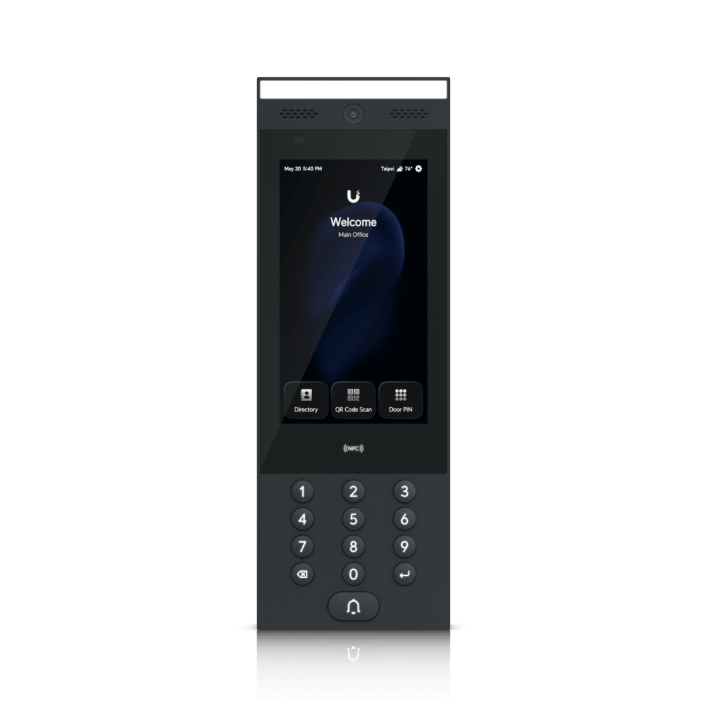 G3 Intercom Videoportero IP Interior/Exterior para Gestión de Accesos Residenciales y Comerciales, con Cámara Integrada, Pantalla Táctil de 7" y Soporte para NFC y Desbloqueo Móvil