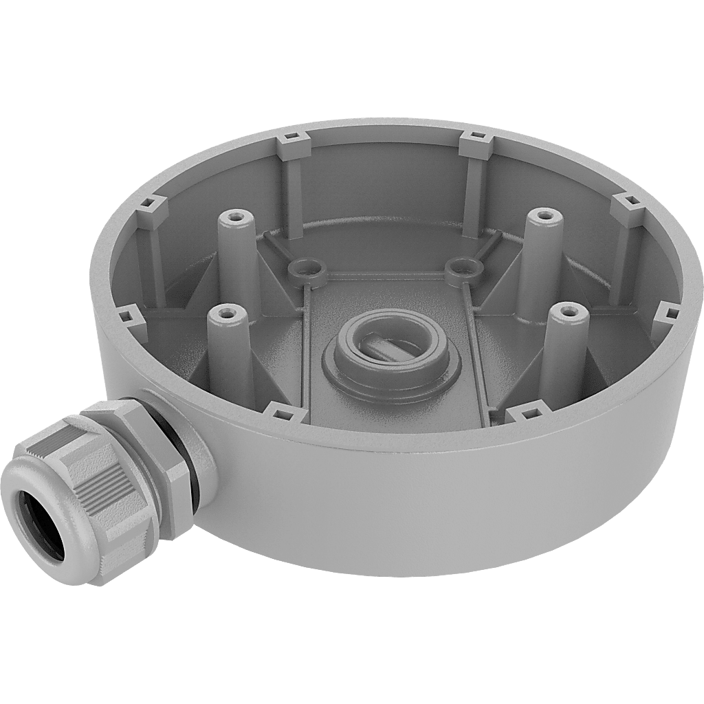 Caja de Conexiones de Exterior para Cámaras con Polímero Anticorrosión (Ideal para Ambiente Salino)