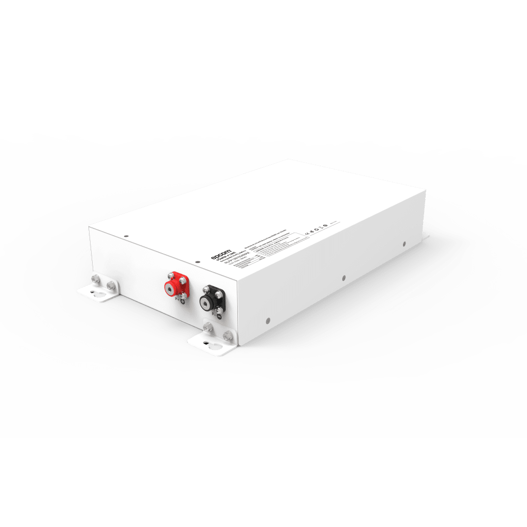 Batería de Litio Ciclo Profundo, 12.8 Vcc 100Ah LiFePO4 Case Metálico , Solar, Máximo 100 A de Descarga