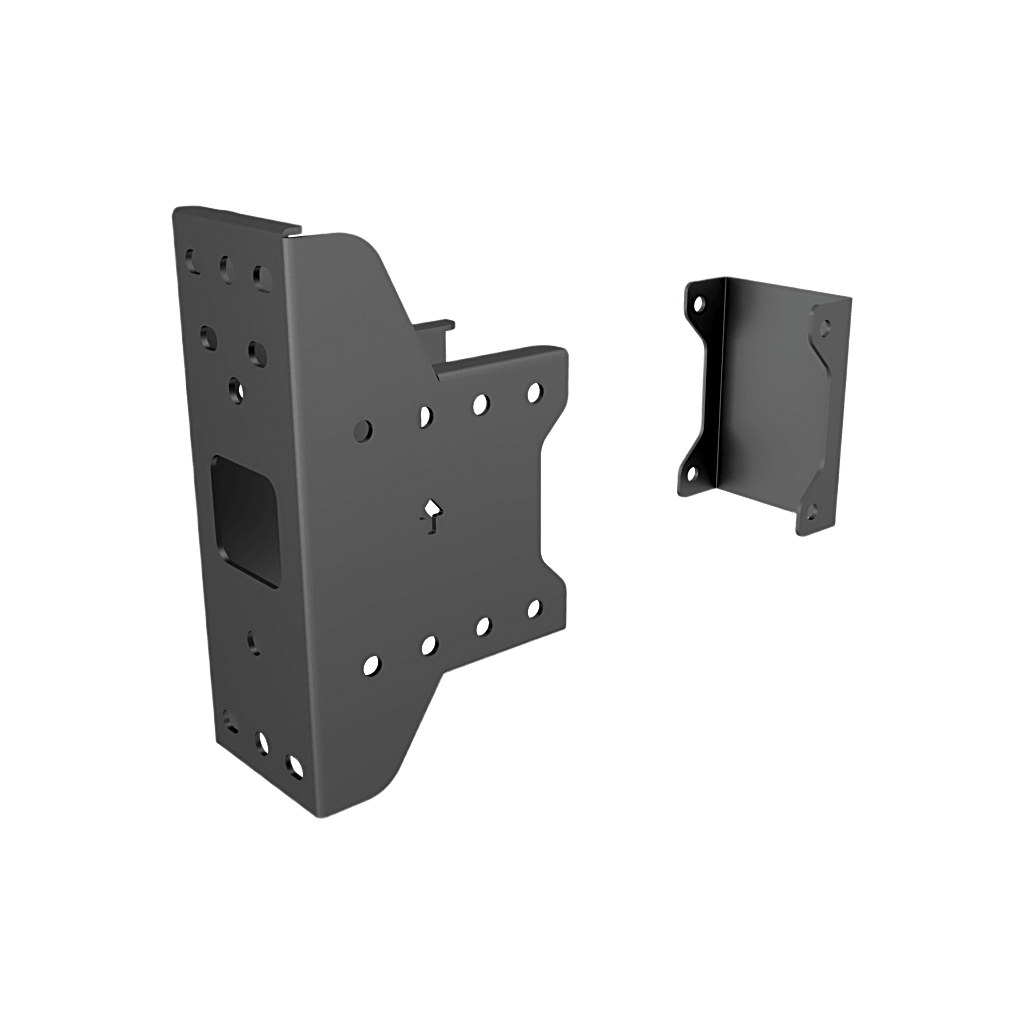Accesorio_ Placa para Montaje doble de Pantallas Para Exhibicion de Pared a Pared| Dimensiones 225.2 mm x 126.2 mm x 95 mm