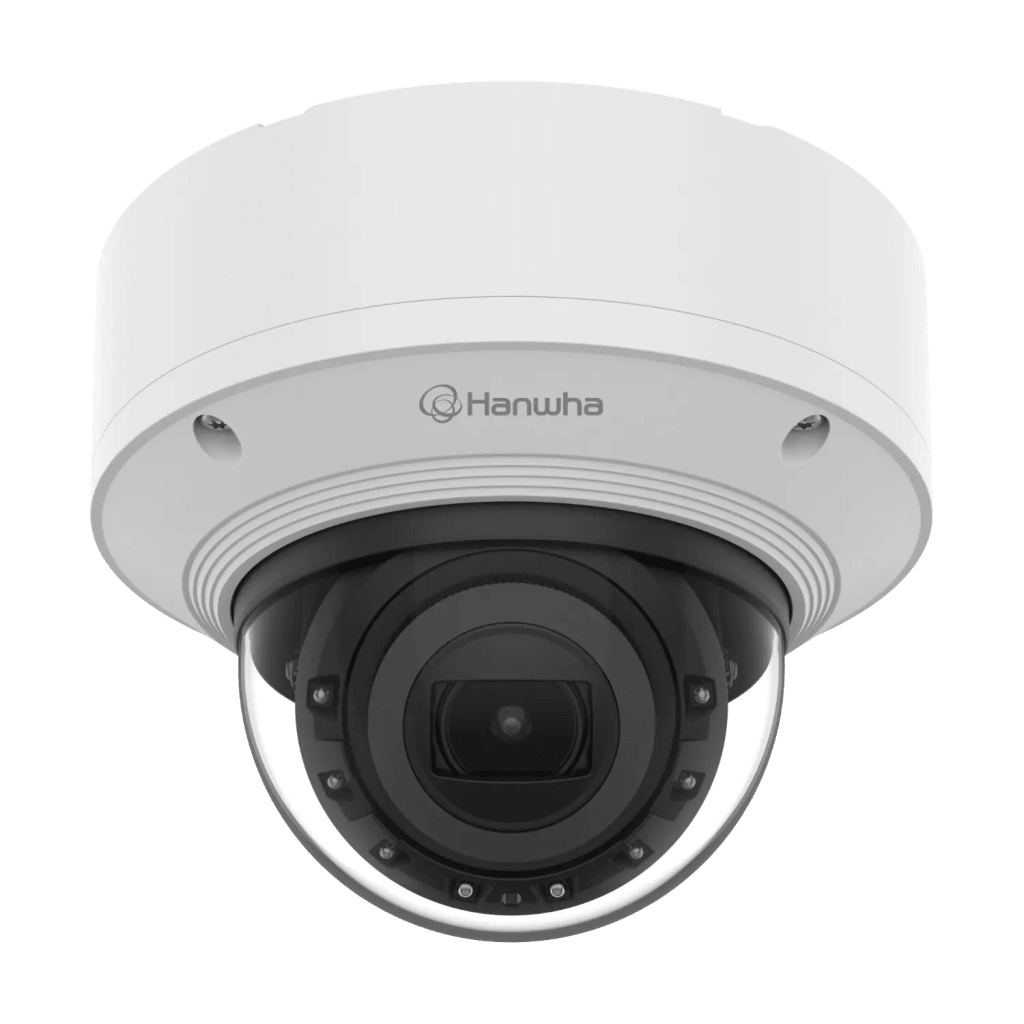 Cámara IP Domo Antivandálica 5MP para interior / Fácil Instalación / Lente Motorizado 3.6 - 9.4mm / IR 50M / WDR 150db / H.265 & WiseStream II