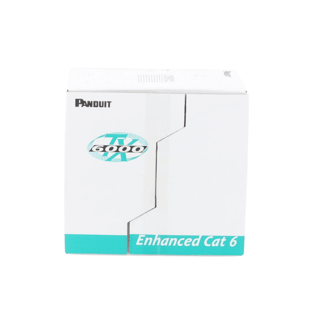 Bobina de Cable UTP 305 Metros (1000 Pies) de Cobre, TX6000? PanNet, Reelex, Naranja, Categor?a 6 Mejorado (23 AWG), PVC (CM), de 4 Pares