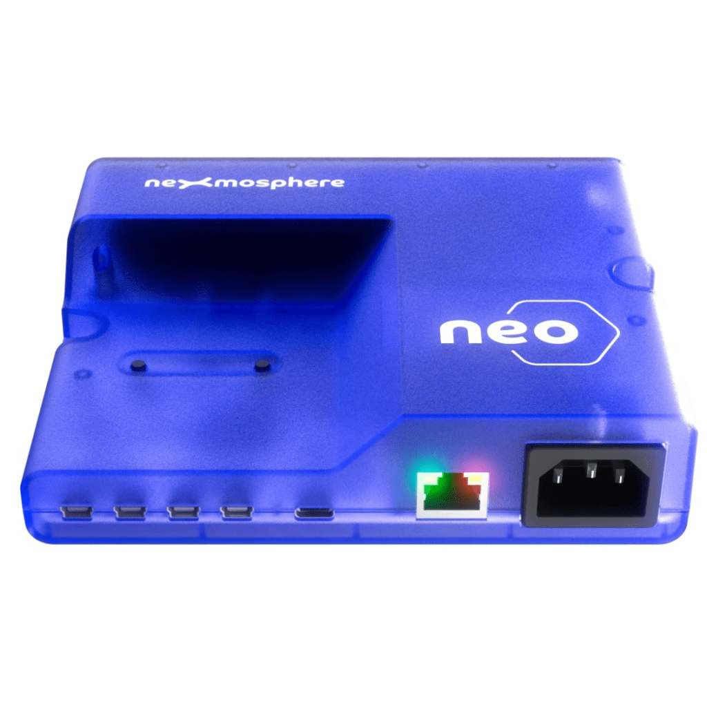 Controlador de Potencia NEO 600 Series / 4 Salidas 10A / Medición Individual / Control por API / Programación 16 Horarios / X-talk Interface / Red Ethernet / USB-C