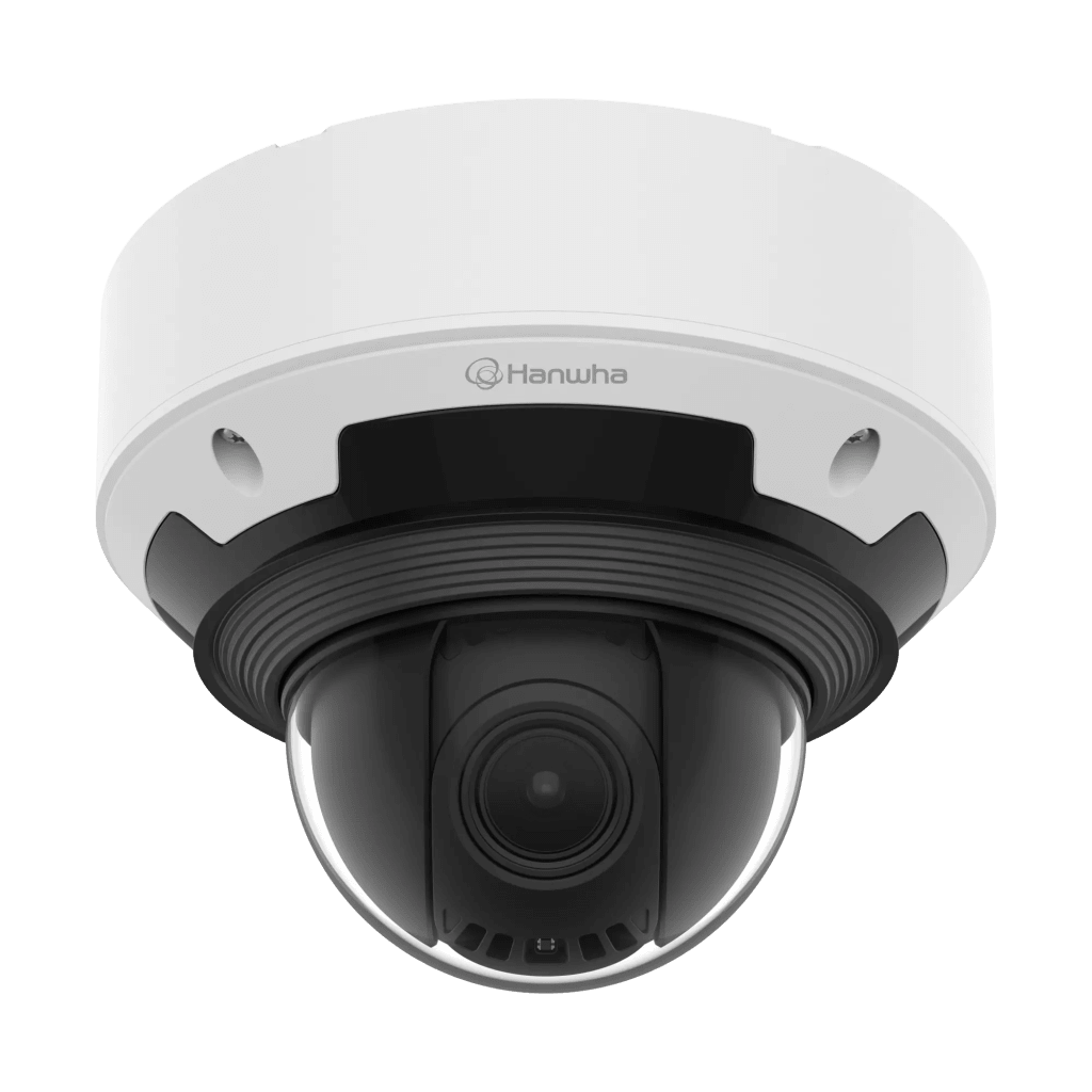 Cámara Domo Antivandálica AI Exterior 8MP / Sensor 1/1.2" CMOS / Resolución 3840x2160 / Zoom Motorizado 5.9-13.3 mm 2.25x / IR 50 m (164 ft) / IA Detección Persona-Vehiculo-Matrícula / WDR 120 dB / IP66-IP67-IP6K9K-