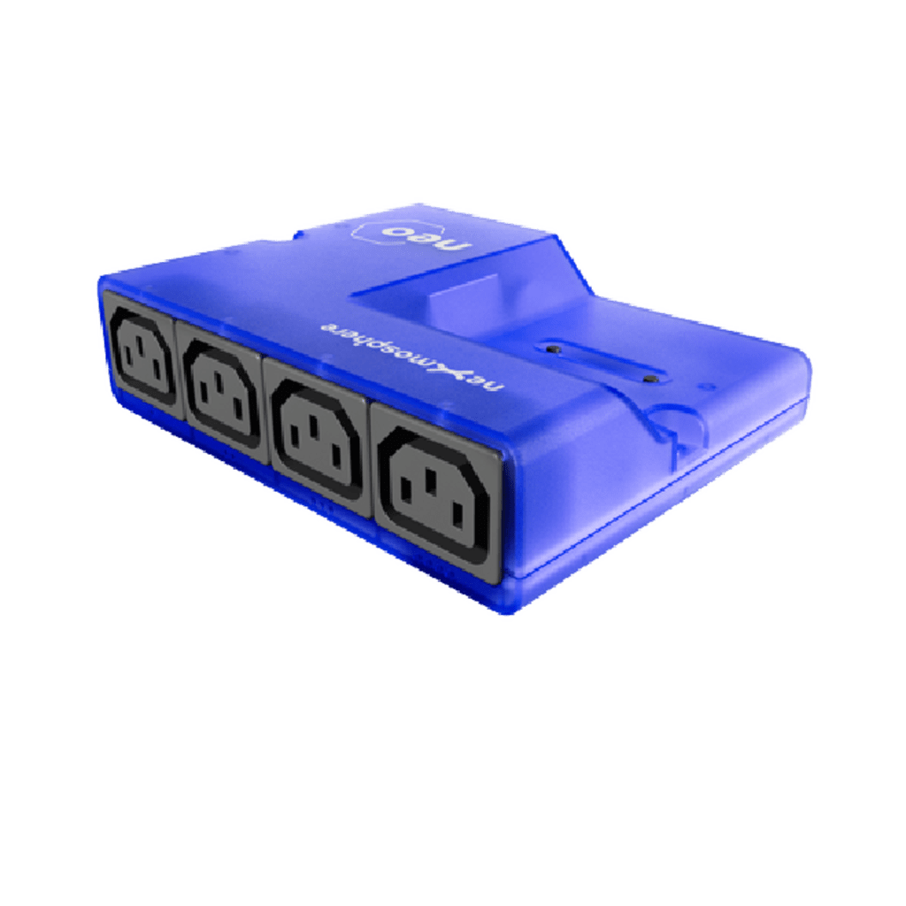 Controlador de Potencia NEO 300 Series / 4 Salidas C13 / Medición de Potencia por Salida Individual / Interface X-talk para Sensores / USB-C / API Serial / Monitoreo de Energía / 10A Máx