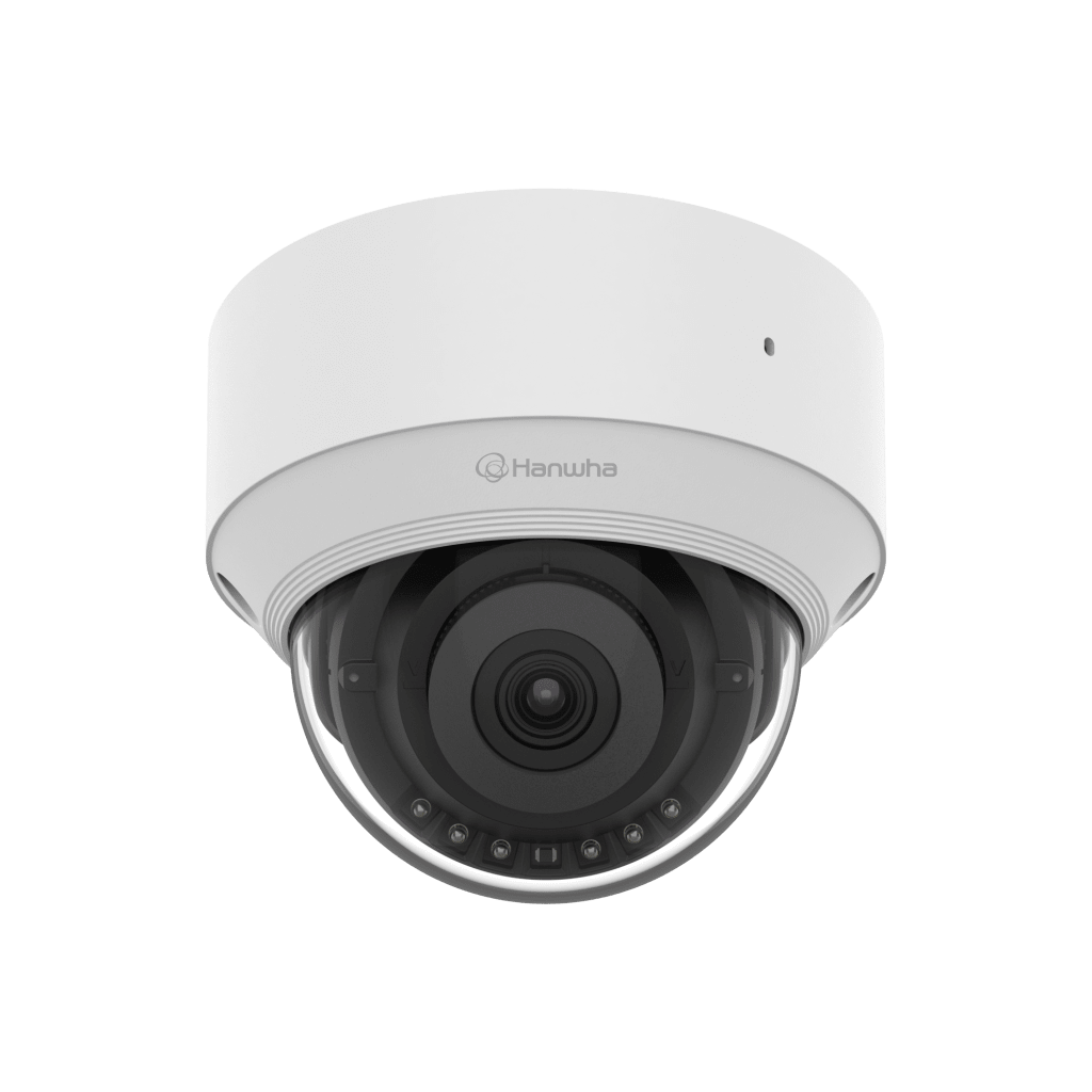 Cámara Domo AI IR 5 Megapíxeles Interior / Resolución 2592x1944 / Visión Nocturna IR 30 mts / WDR 120dB / PoE 802.3af / ONVIF S,G,T,M