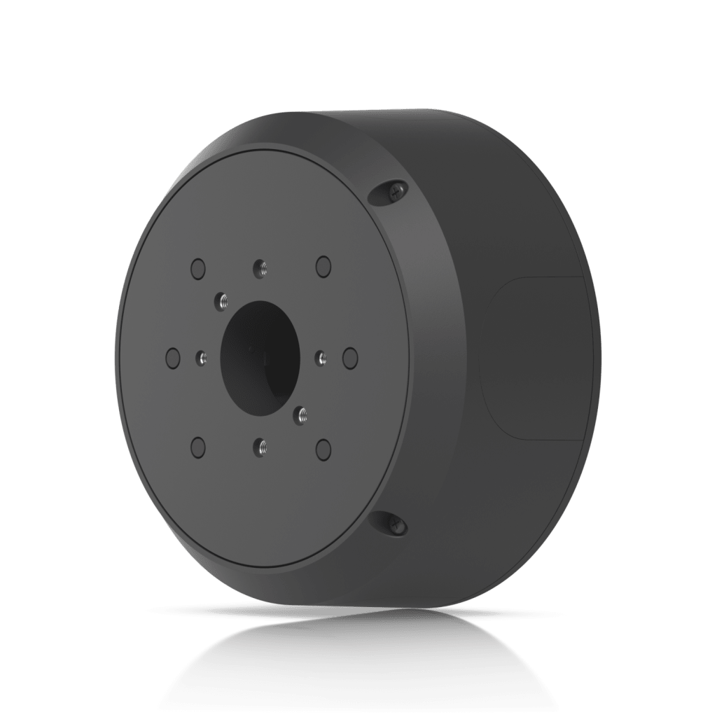 Camera Junction Box – Caja de Conexiones Antimanipulación en Color Negro para Cámaras UniFi Protect Bullet, Dome y Turret