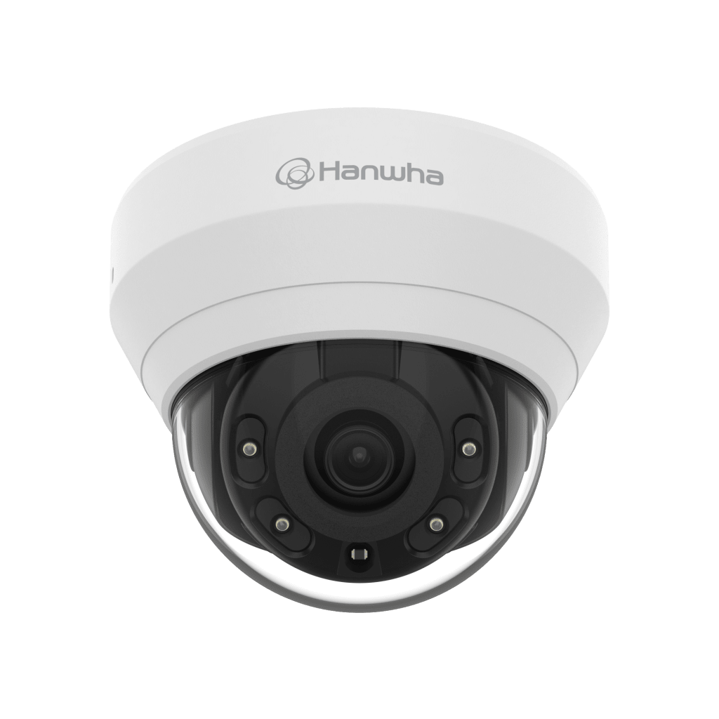 Camara Domo IP 4 Megapíxeles (2560x1440) / Visión Nocturna IR 20 mts / Lente 4 mm / WDR 120 dB / PoE / IP67 / ONVIF / WiseStream II