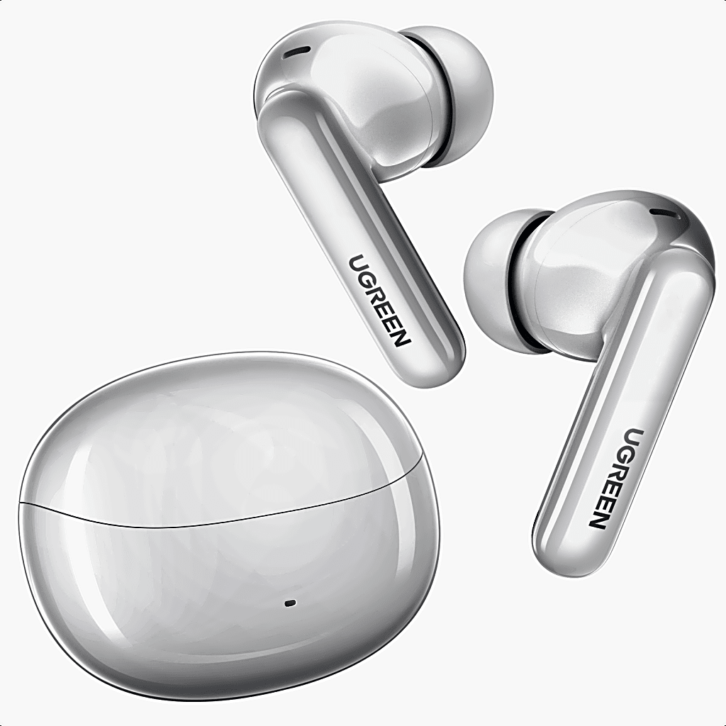 Auriculares Inalámbricos HiTune T3 Pro con Cancelación Activa de Ruido / Bluetooth 5.4 / Autonomía 30 Horas con Estuche / USB-C / Carga Rápida / AAC-SBC