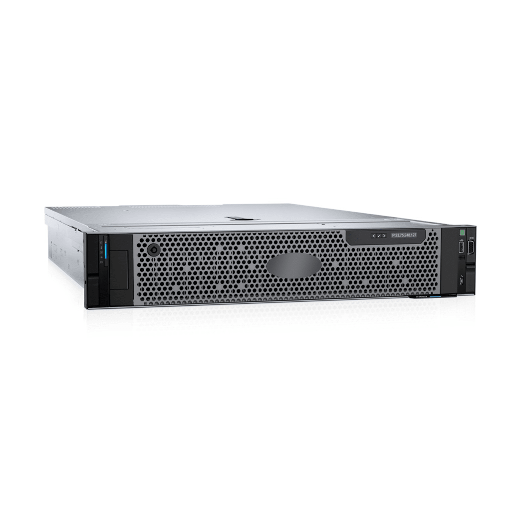 Servidor Rackmount Doble Socket DS-VH22-R/HW69E / 2x Intel Xeon Silver 4410Y (24 Cores, 48 Threads) / 128GB DDR5 ECC / 960GB SSD RAID1 + 4TB HDD RAID1 / PERC H355 / 6x 1GbE / iDRAC9 Enterprise / 800W Dual Platinum / 2U Rack