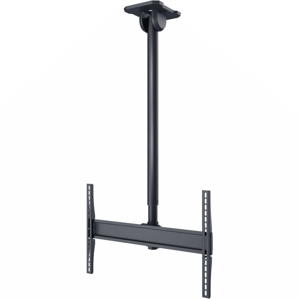 Soporte de Techo Universal Paramount PCM150 para Pantallas de 43" a 90"+ / Capacidad de Carga 150 lb (68 kg) / Ajuste Vertical 39.59" a 63.21" / Rotación 360° / Inclinación +20°/-5° / Montaje en Techos Planos