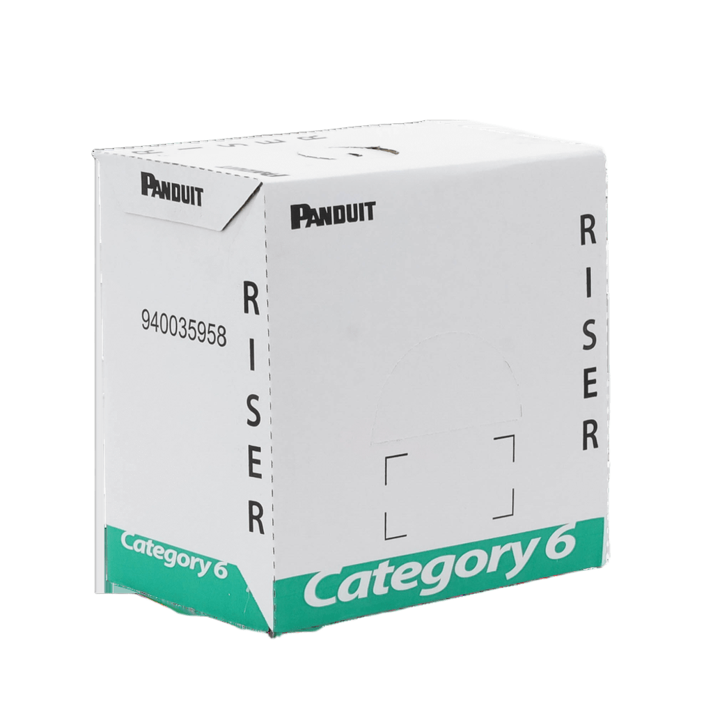 Bobina de Cable UTP, Categor?a 6 de Alto Rendimiento (+350 MHz), 23 AWG, PVC (CMR, Riser), Bobina de 305 Metros (1000 Pies), Color Azul