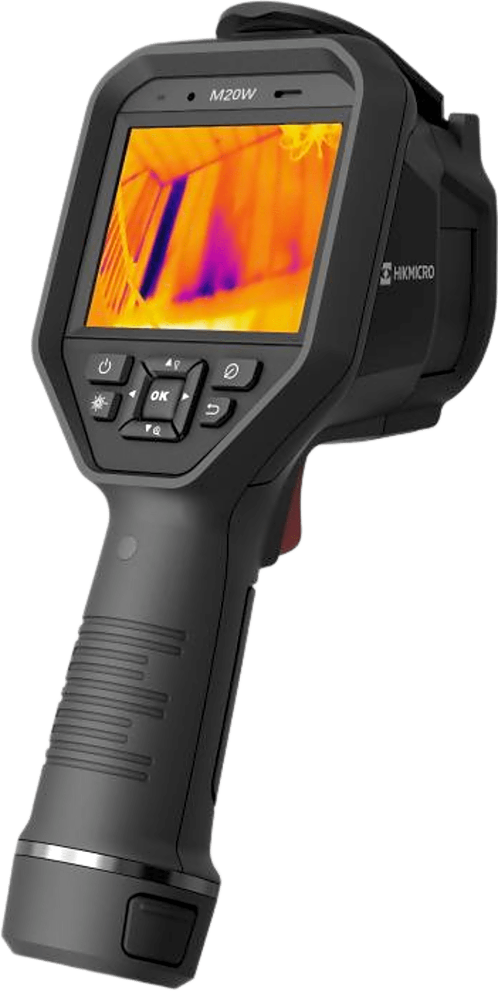 M20W - Cámara Termográfica Portátil Profesional / Rango de temperatura de -20 °C a 550 °C / Alta precisión ±2?/±2% / Resolución IR 256 x 192 y Cámara Visual 8MP / Pantalla táctil LCD