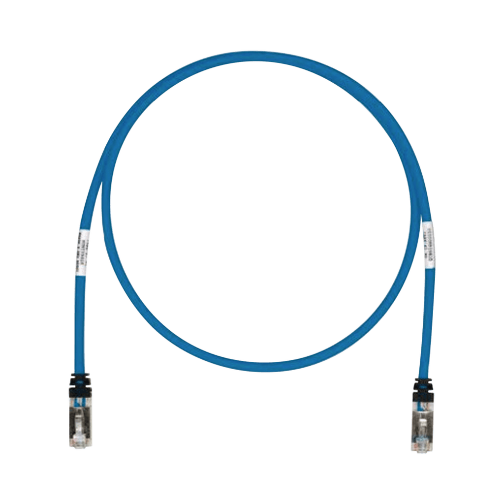 Patch Cord Cat6A, Blindado S/FTP, CM/LS0H, 20 Metros (65.62 Pies), Color Azul