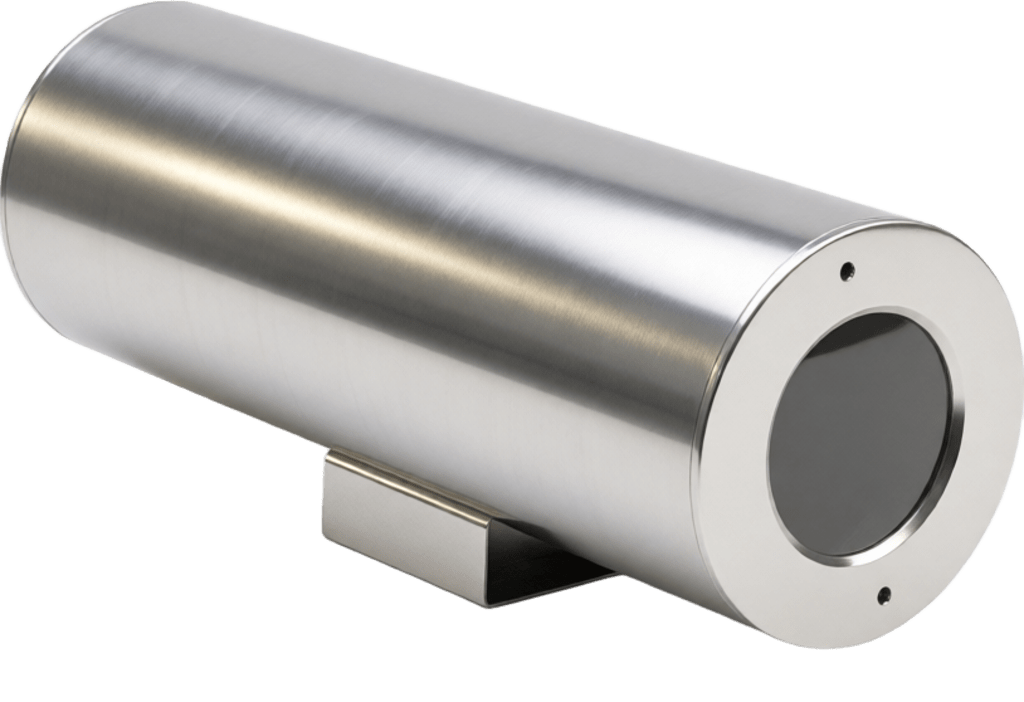 Gabinete para cámara cumple con norma anti explosión y norma de intrusión IP68 fabricado en acero inoxidable