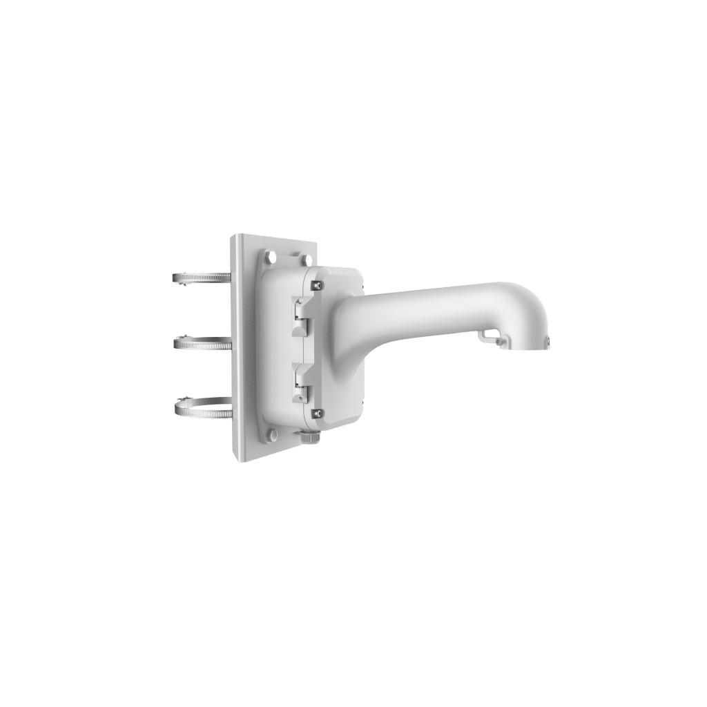 Montaje de Pared con Caja de Conexión y Montaje en Poste para Domos PTZ