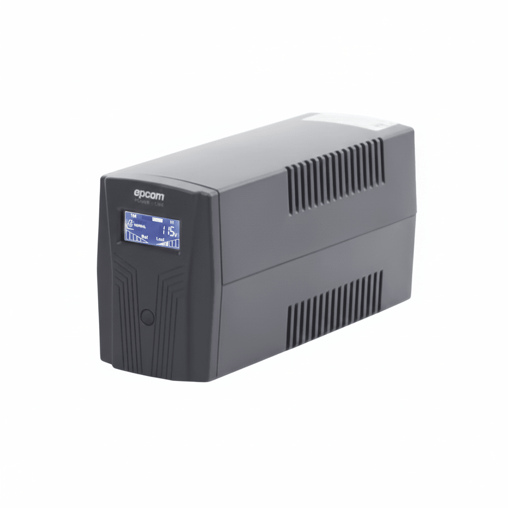 UPS de 850VA/510W / Topología Línea Interactiva / Entrada y Salida 120 Vca / Clavija NEMA 5-15P / 6 Tomas NEMA 5-15R / Sin RJ11 ni RJ45